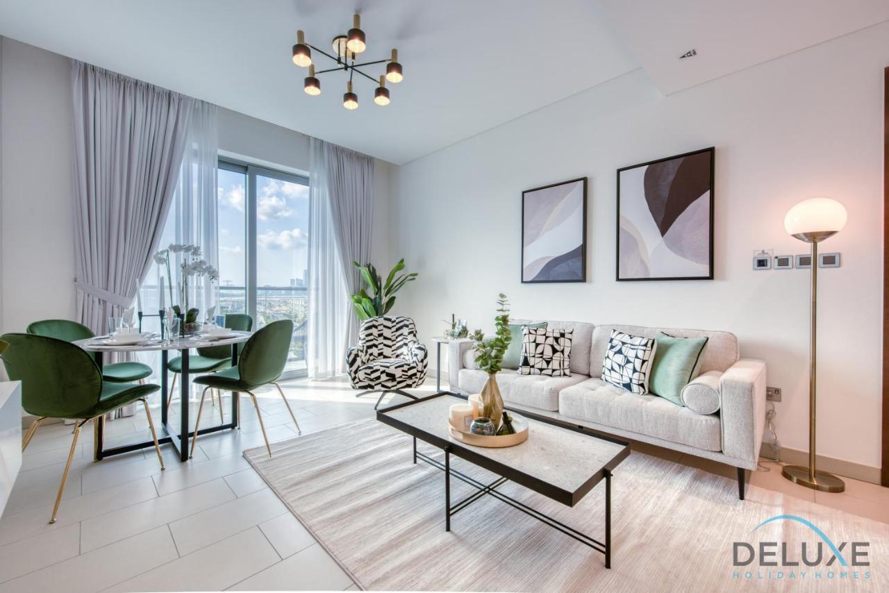 Notable 2Br At Sobha Hartland Greens Mbr City By Deluxe Holiday Homes Dubai Eksteriør billede