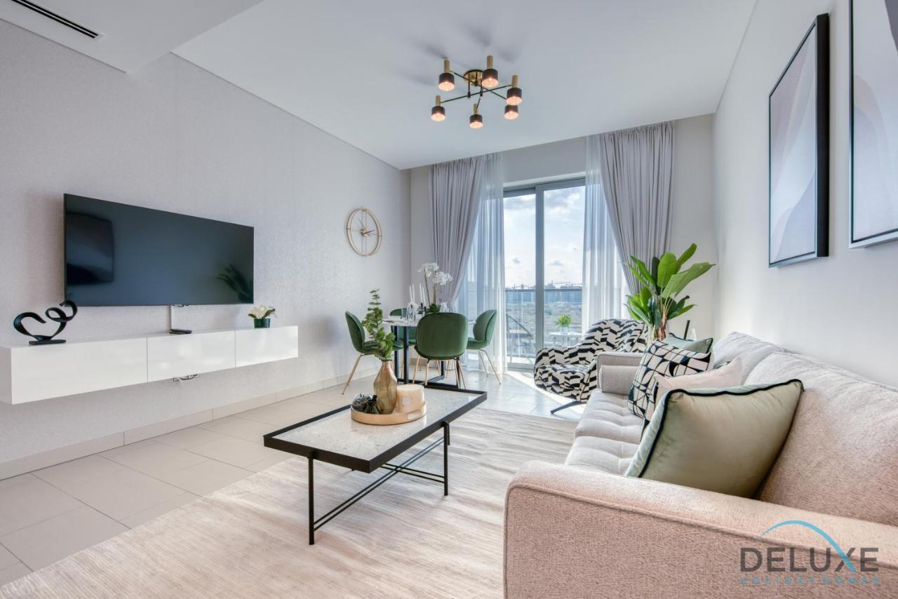 Notable 2Br At Sobha Hartland Greens Mbr City By Deluxe Holiday Homes Dubai Eksteriør billede