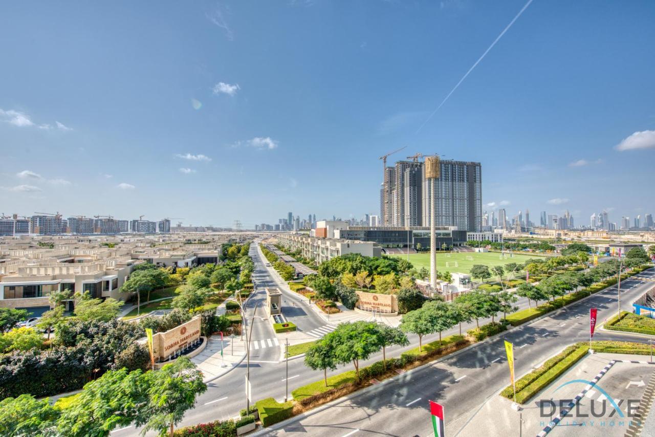 Notable 2Br At Sobha Hartland Greens Mbr City By Deluxe Holiday Homes Dubai Eksteriør billede
