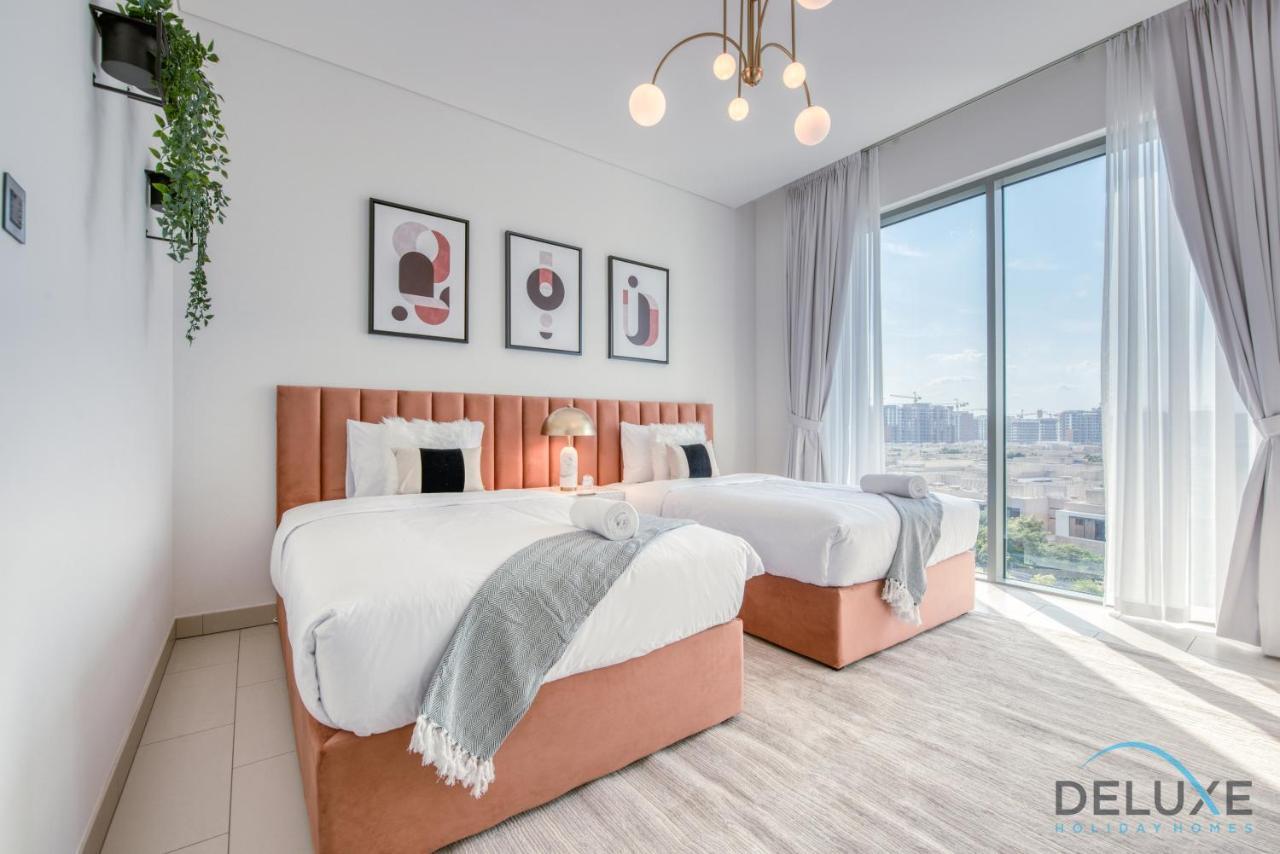 Notable 2Br At Sobha Hartland Greens Mbr City By Deluxe Holiday Homes Dubai Eksteriør billede